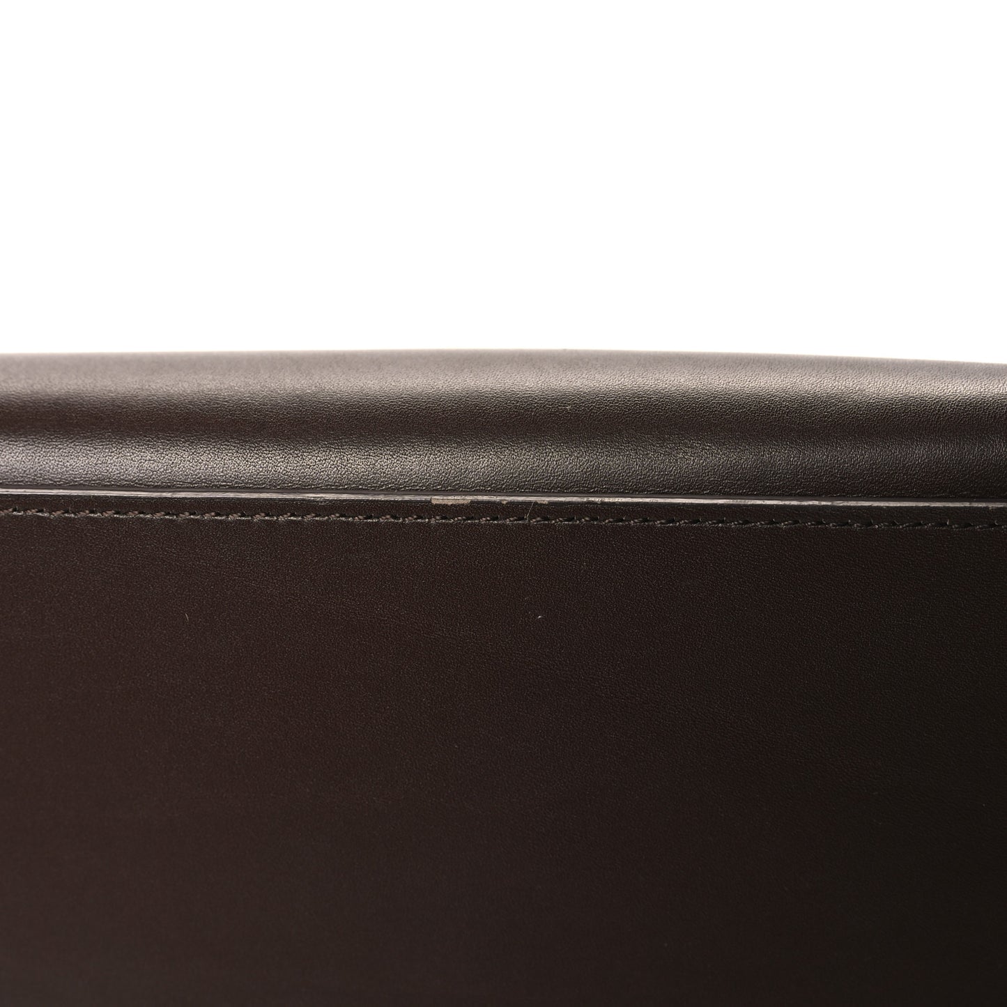 Satin Baby Grained Calfskin Small Tri-Color Trapeze Tan