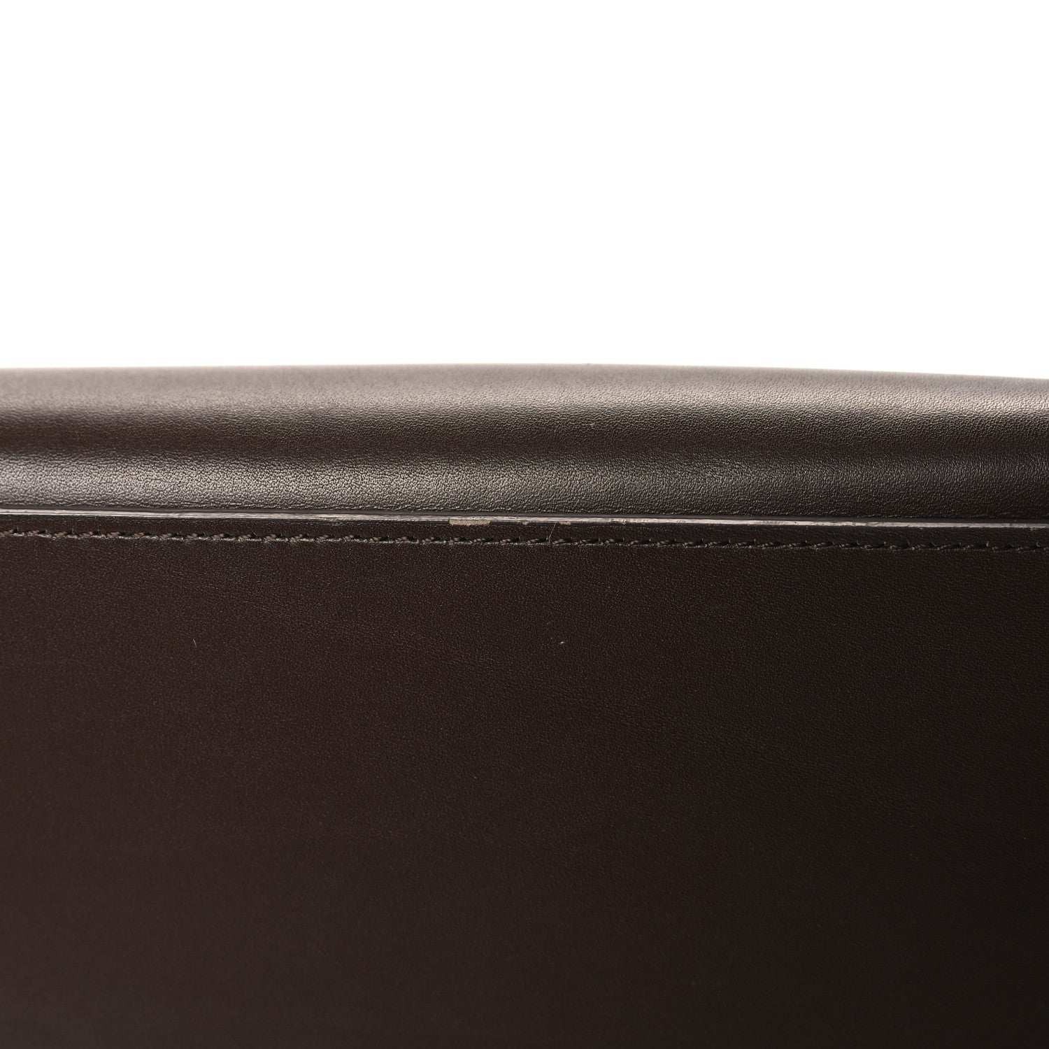 Celine Satin Baby Grained Calfskin Small Tri-Color Trapeze Tan 12 of 12