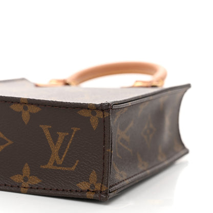 Louis Vuitton Monogram Petit Sac Plat 10 of 10