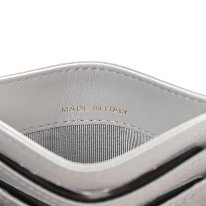 Chanel Caviar Quilted Card Holder Grey 7 of 8