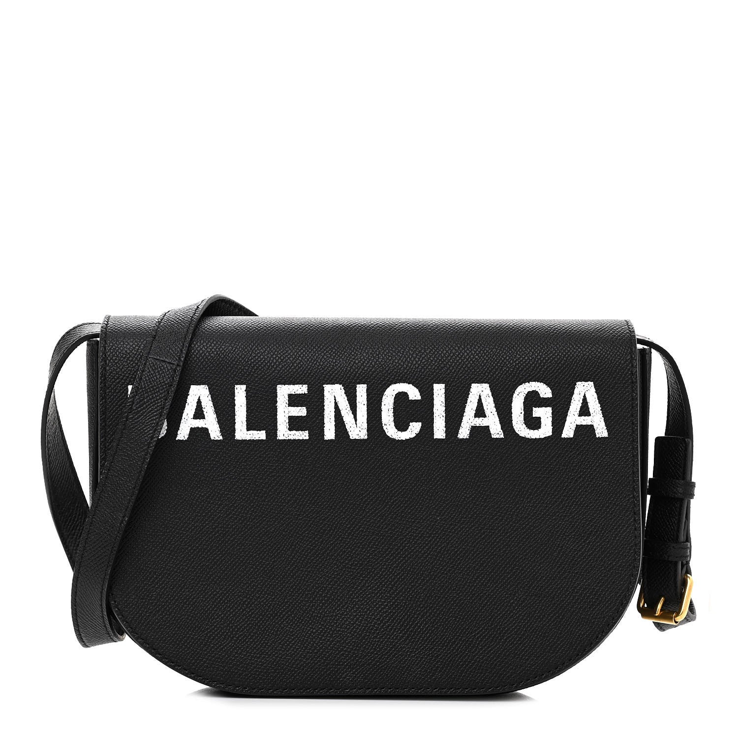 Balenciaga Signature Grained Calfskin Logo S Ville Day Bag Black 1 of 9