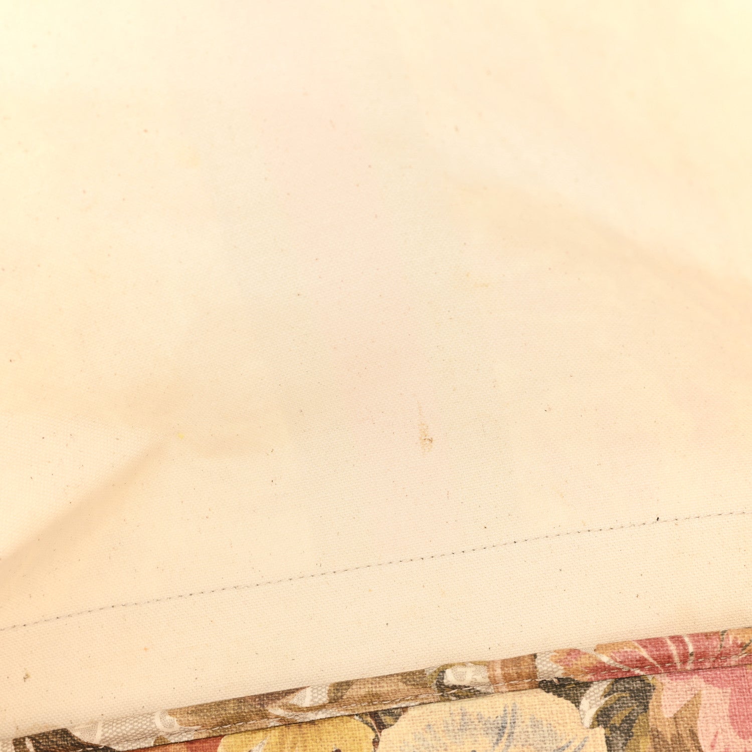Gucci GG Supreme Monogram Water Flora Web Large Ophidia Tote Beige White Multicolor 12 of 12