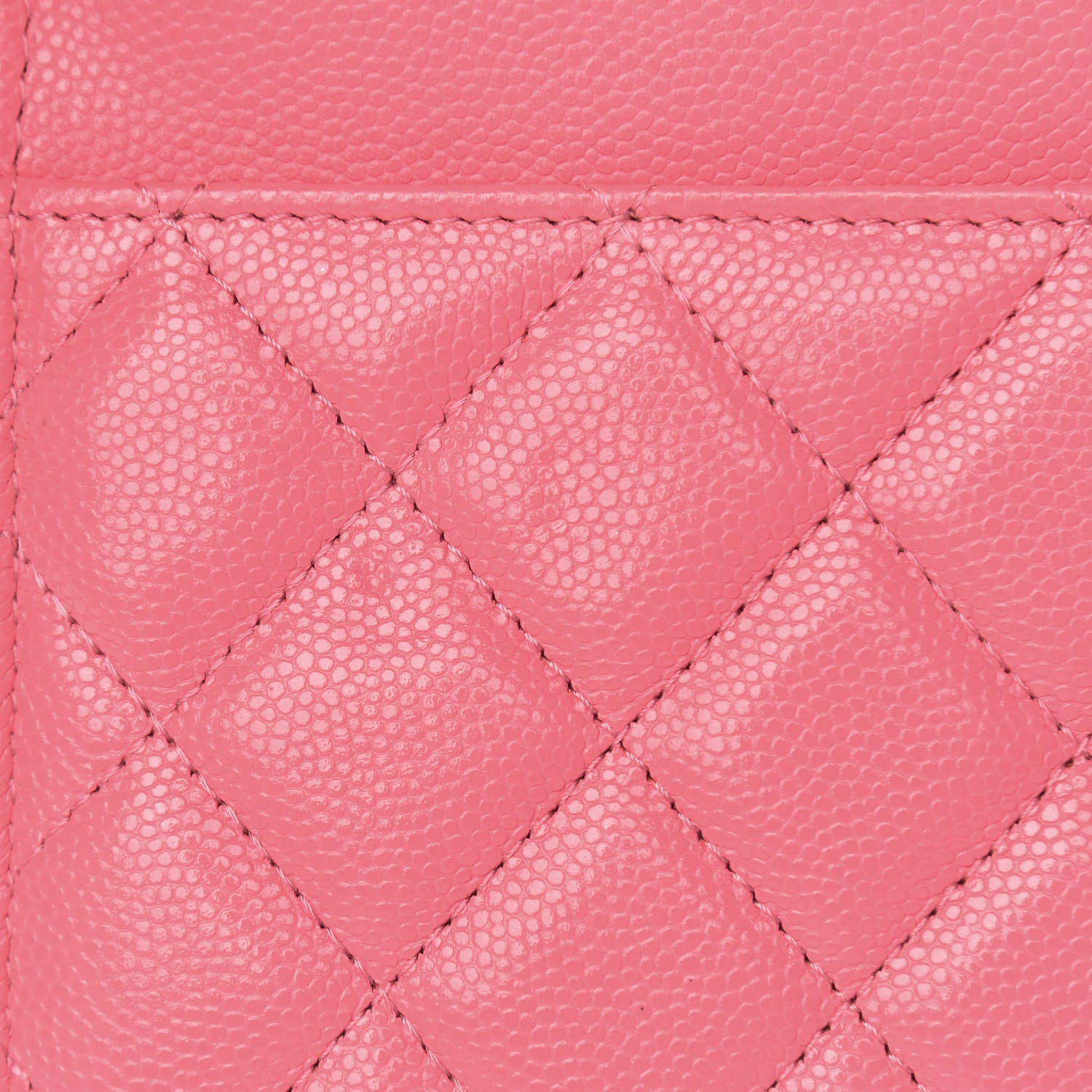 Chanel Caviar Quilted My Everything Wallet On Chain WOC Pink 9 of 11