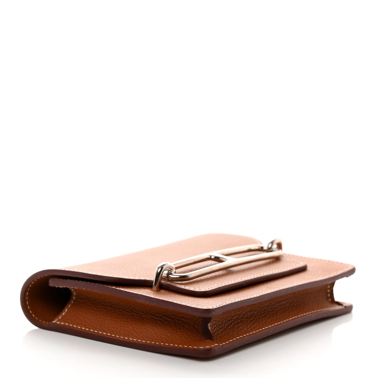 Hermes Evercolor Roulis Slim Wallet Gold 4 of 8