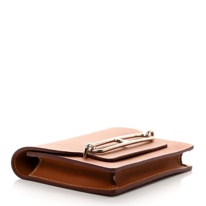 Hermes Evercolor Roulis Slim Wallet Gold 4 of 8