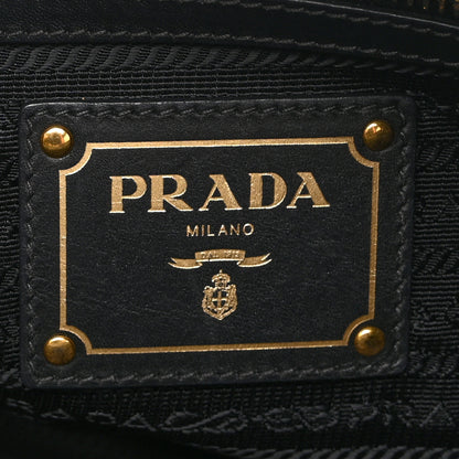Prada Tessuto Nylon Zip Hobo Black 6 of 10