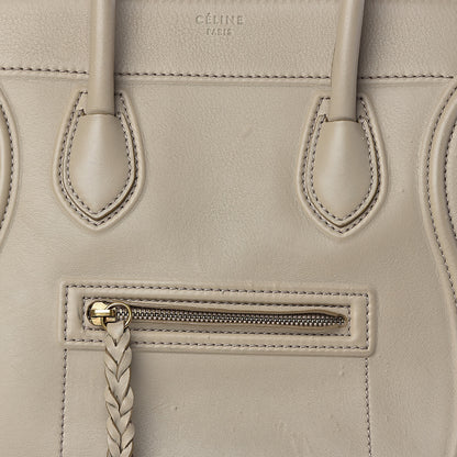Celine Supple Calfskin Medium Phantom Luggage Beige 23 of 23