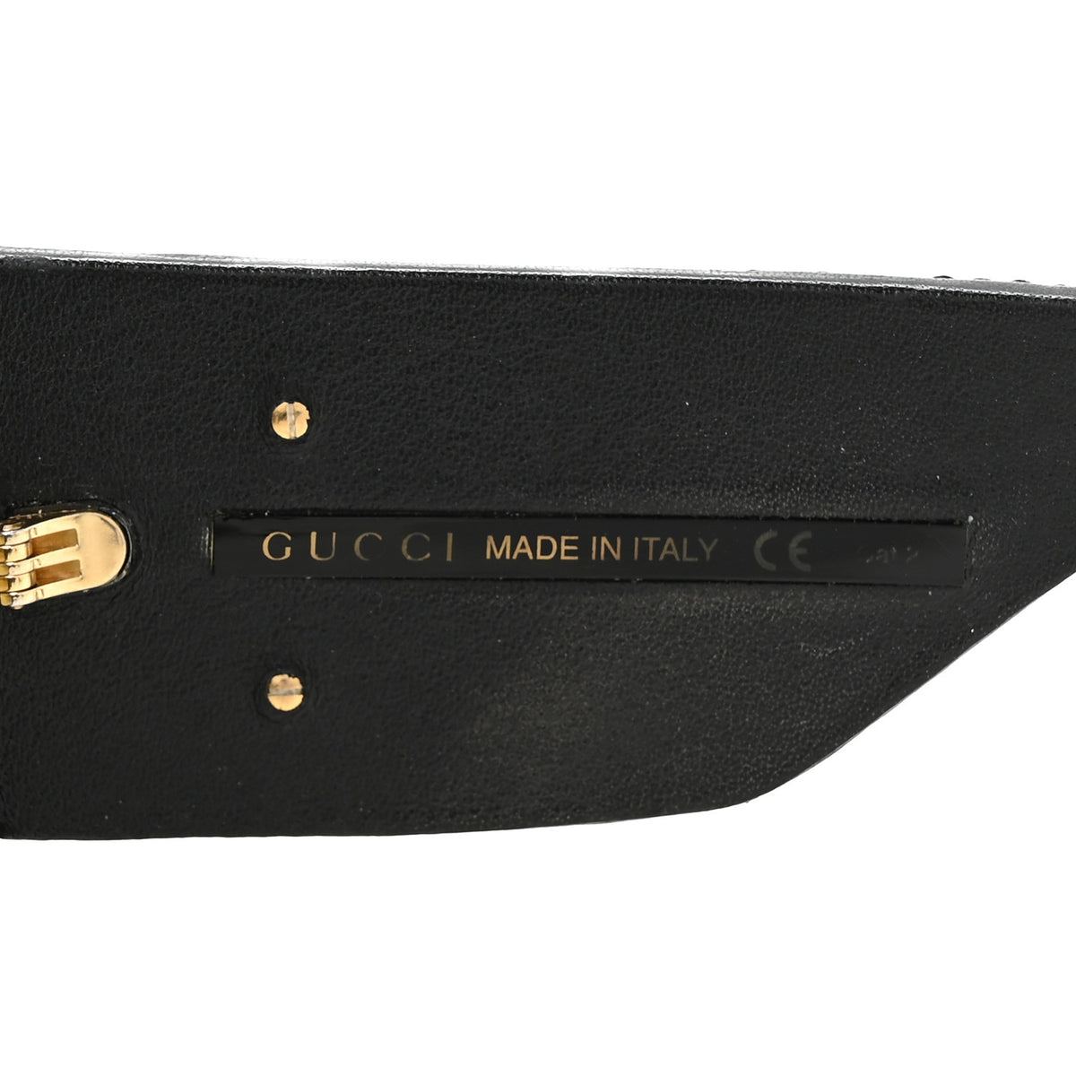 Calfskin Frame GG Marmont Logo Sunglasses GG0816S Black