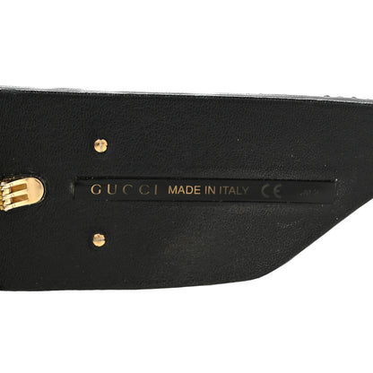 Gucci Calfskin Frame GG Marmont Logo Sunglasses GG0816S Black 6 of 8