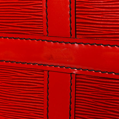 Louis Vuitton Epi Keepall 55 Castillan Red 14 of 21
