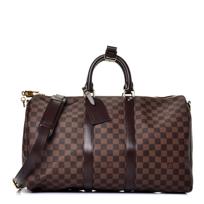 Louis Vuitton Damier Ebene Keepall Bandouliere 45 1 of 8