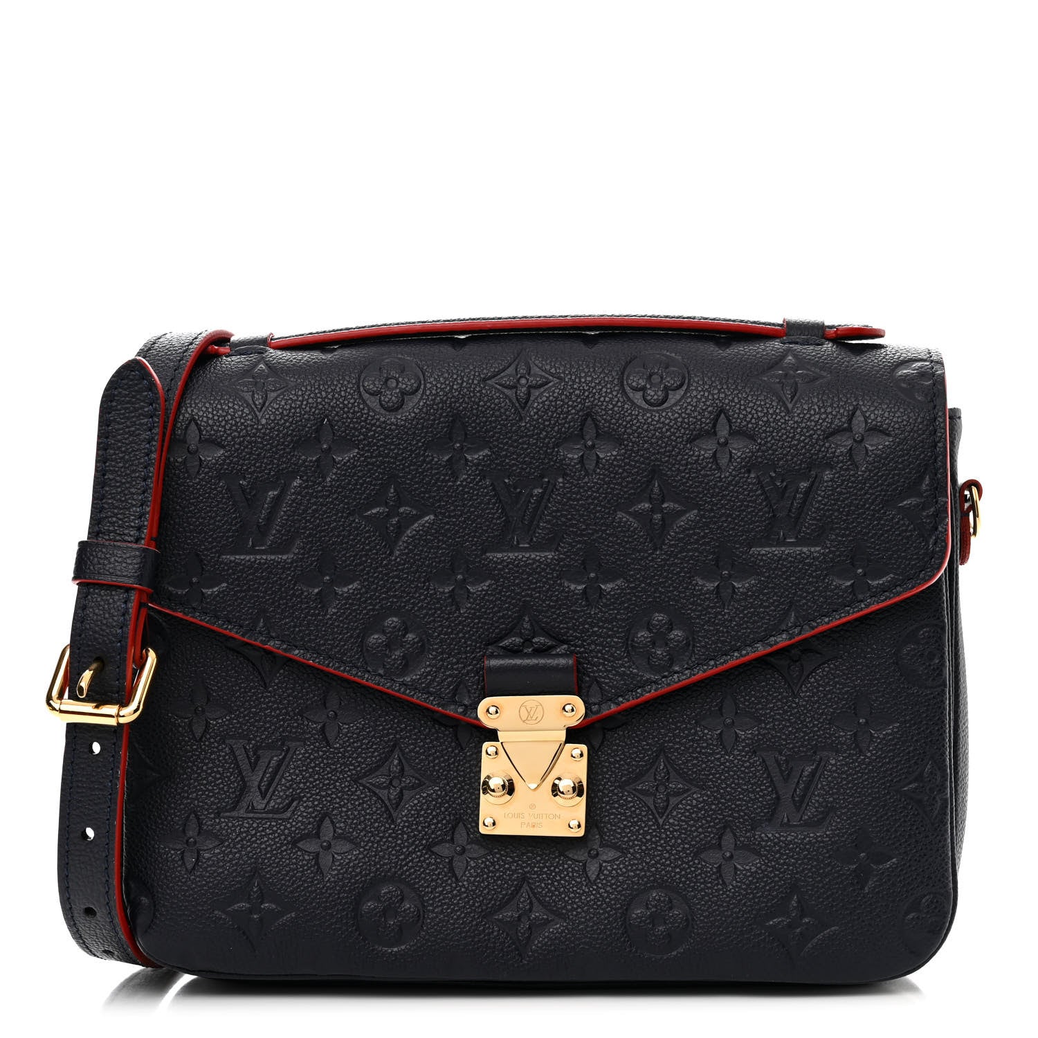 Louis Vuitton Empreinte Pochette Metis Marine Rouge 1 of 12