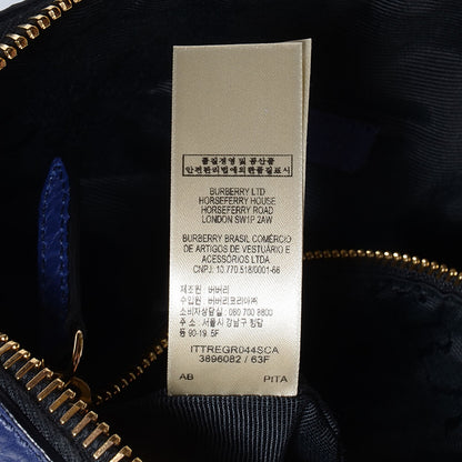 Burberry Heritage Grain Small Harrogate Crossbody Bag Blue 10 of 13