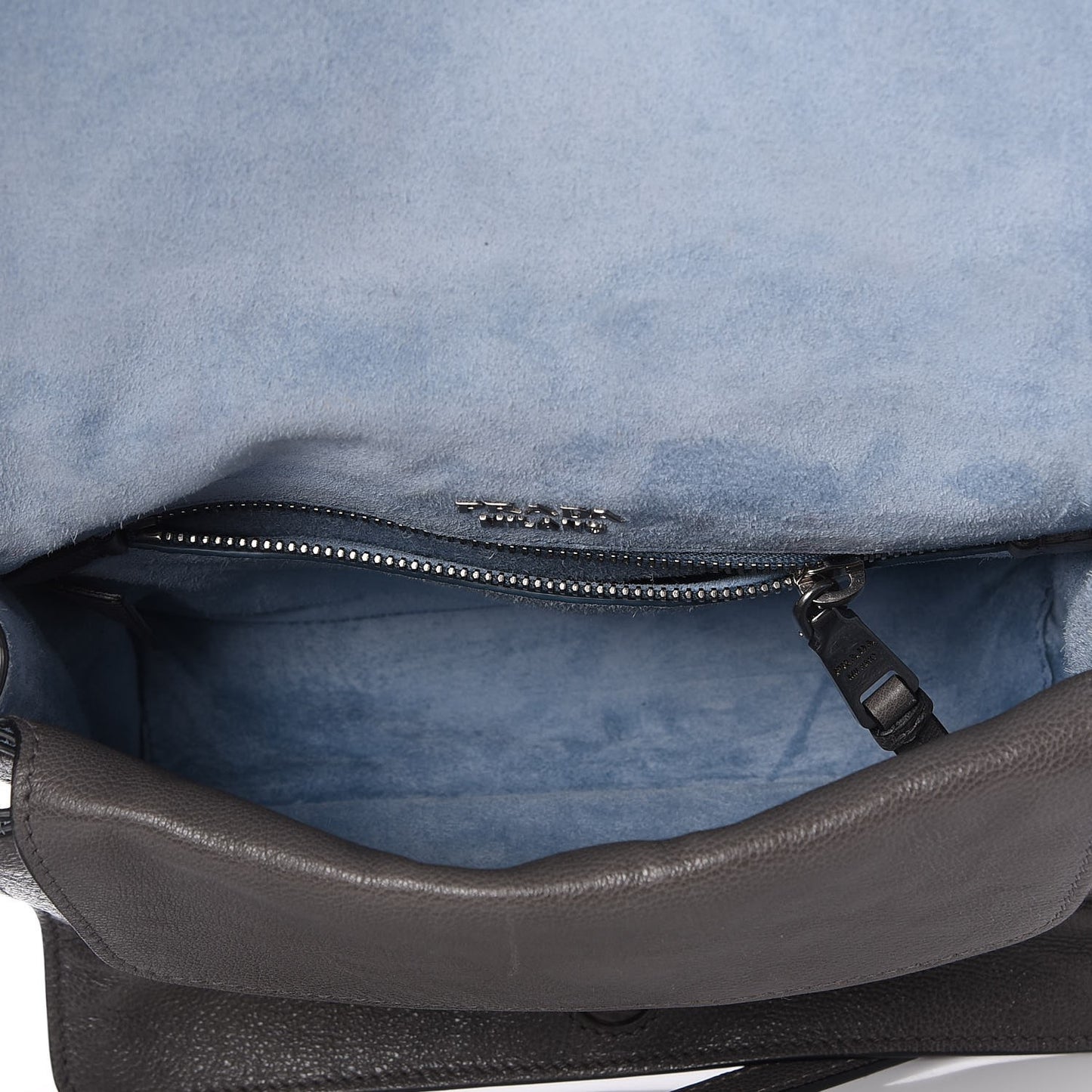 Glace Calf Studded Etiquette Flap Marmo Astrale