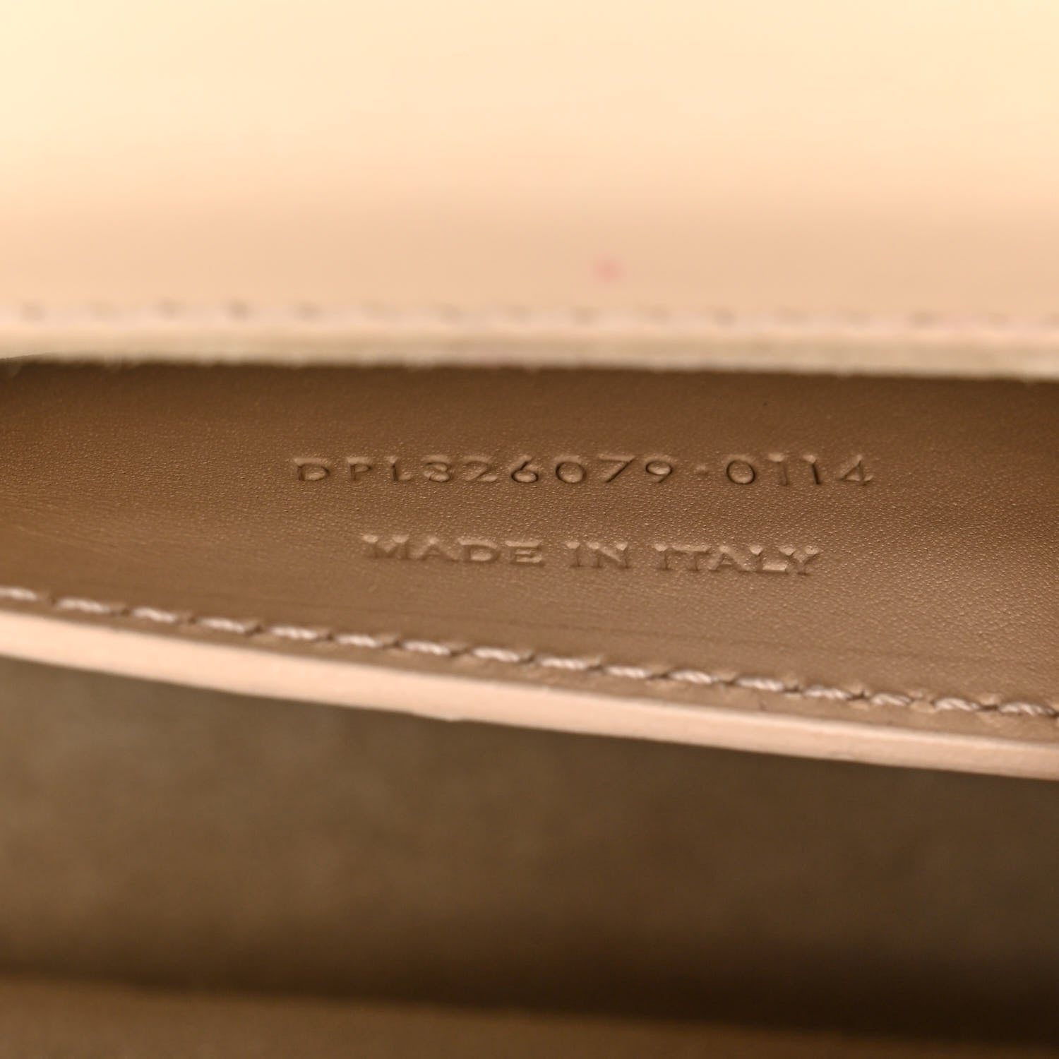 Saint Laurent Smooth Calfskin Classic Monogram Cassandre Clutch Nude 7 of 16