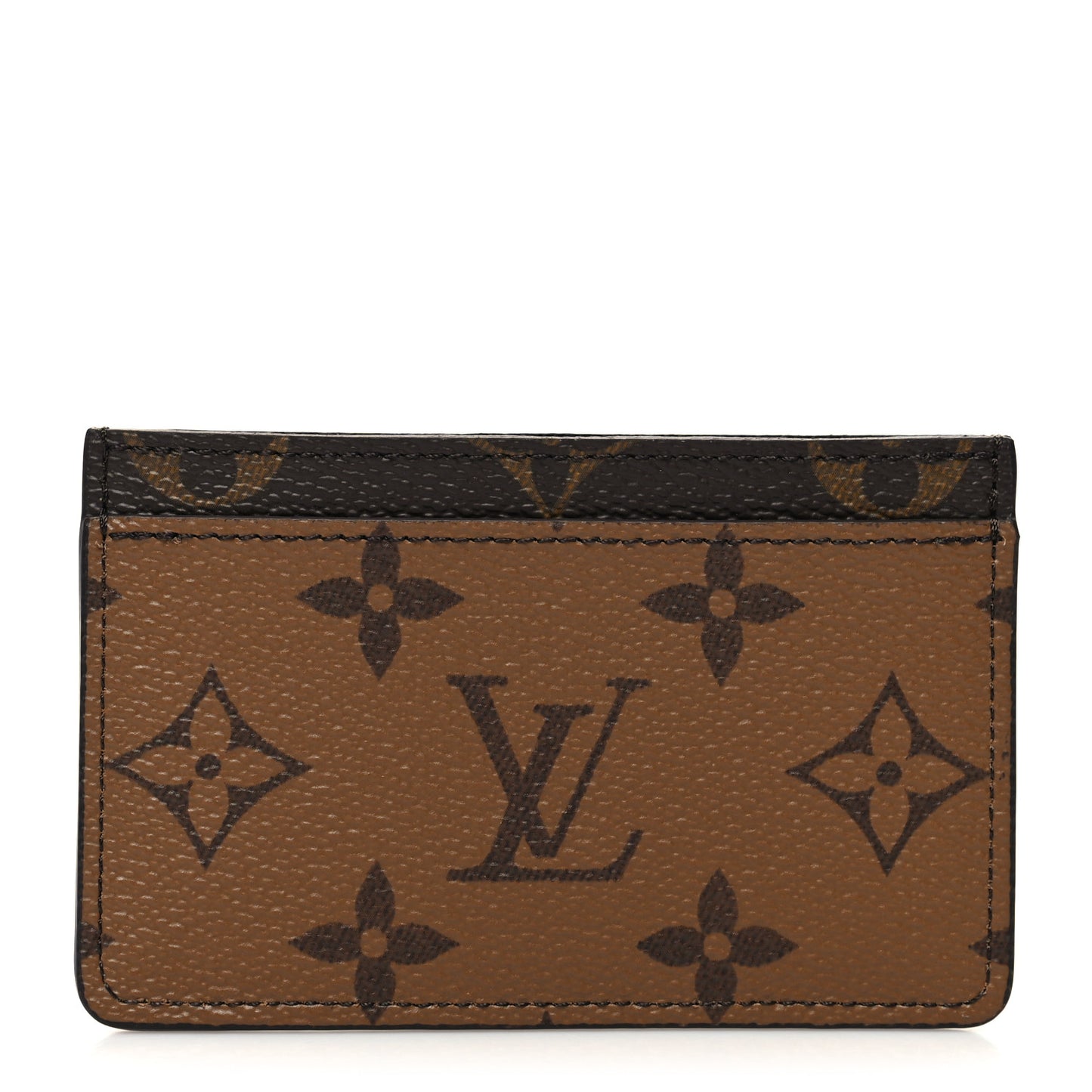 Reverse Monogram Card Holder