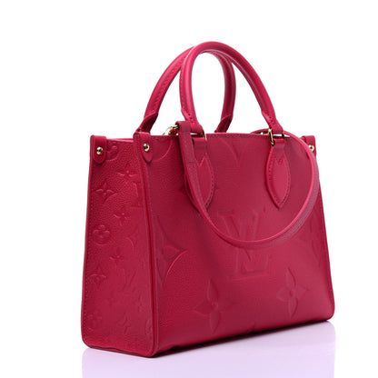 Louis Vuitton Empreinte Monogram Giant Onthego PM Freesia 4 of 10