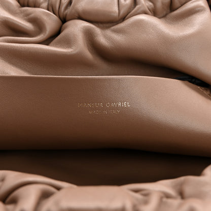 Mansur Gavriel Lambskin Cloud Clutch Biscotto 5 of 8