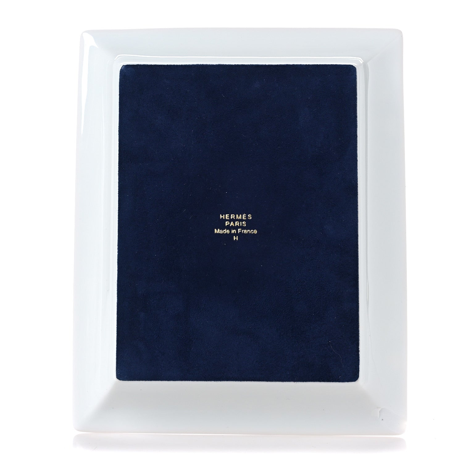 Hermes Porcelain Cheval de Fete Change Tray Marine 2 of 6