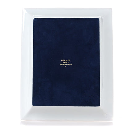 Hermes Porcelain Cheval de Fete Change Tray Marine 2 of 6