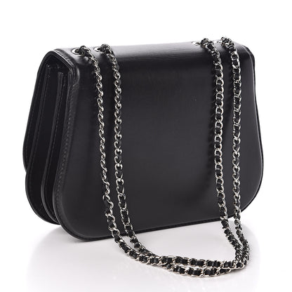 Chanel Calfskin Medium Braided Chic Flap Black 3 of 14