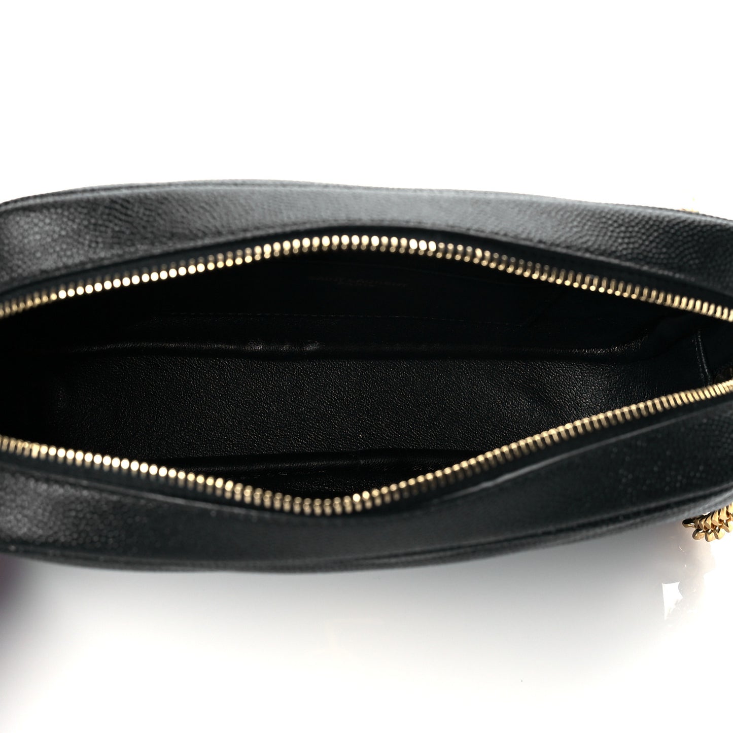Grain De Poudre Matelasse Monogram Mini Lou Camera Bag Black