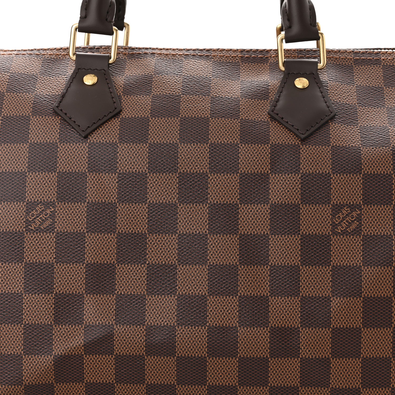Louis Vuitton Damier Ebene Speedy Bandouliere 35 7 of 10