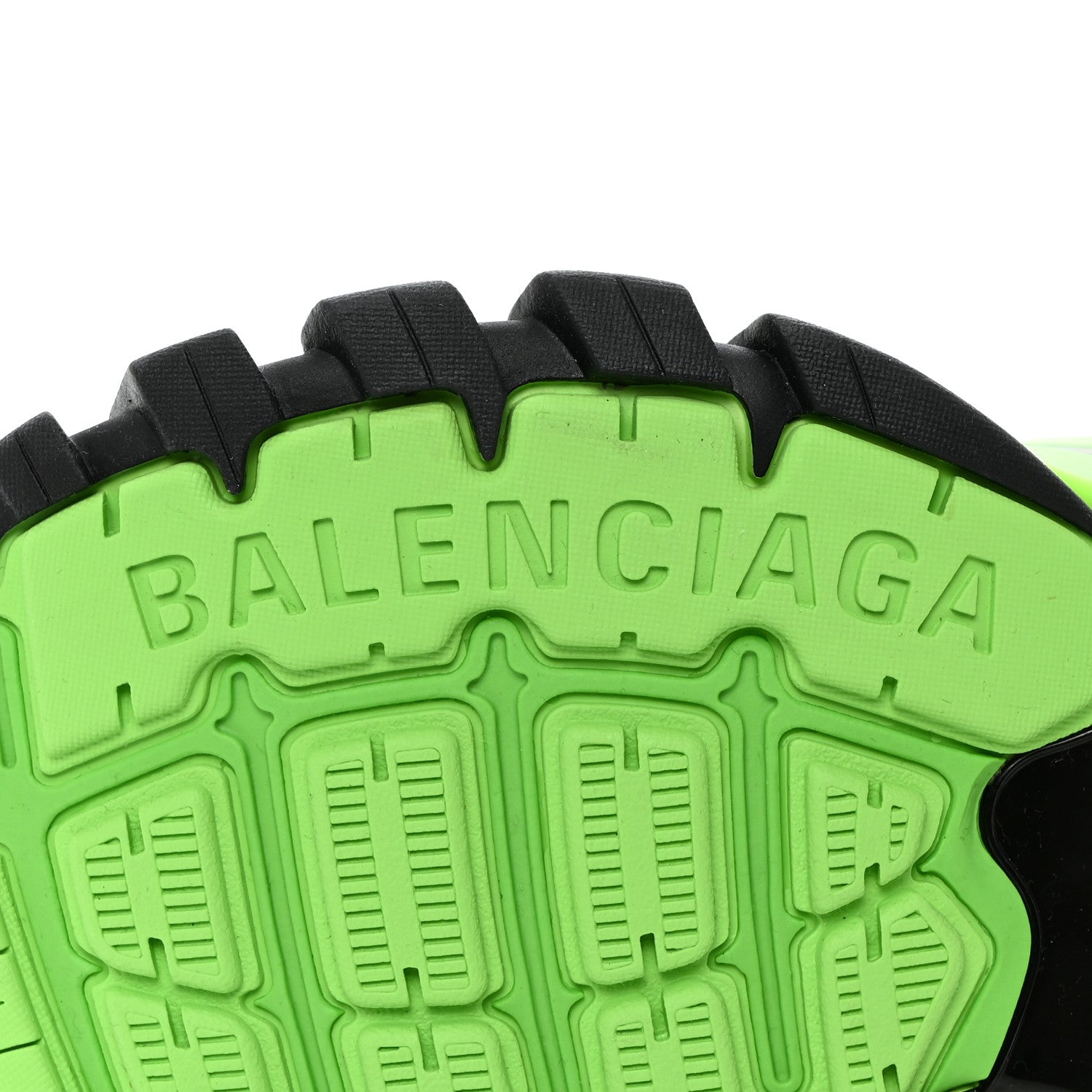 Balenciaga Mesh Nylon Metallic Fabric Womens Track Sneakers 37 Blue Green 8 of 9