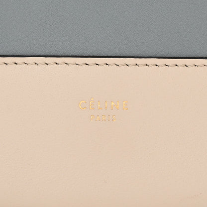 Celine Shiny Smooth Calfskin Medium Frame Shoulder Bag Grege Storm 6 of 10