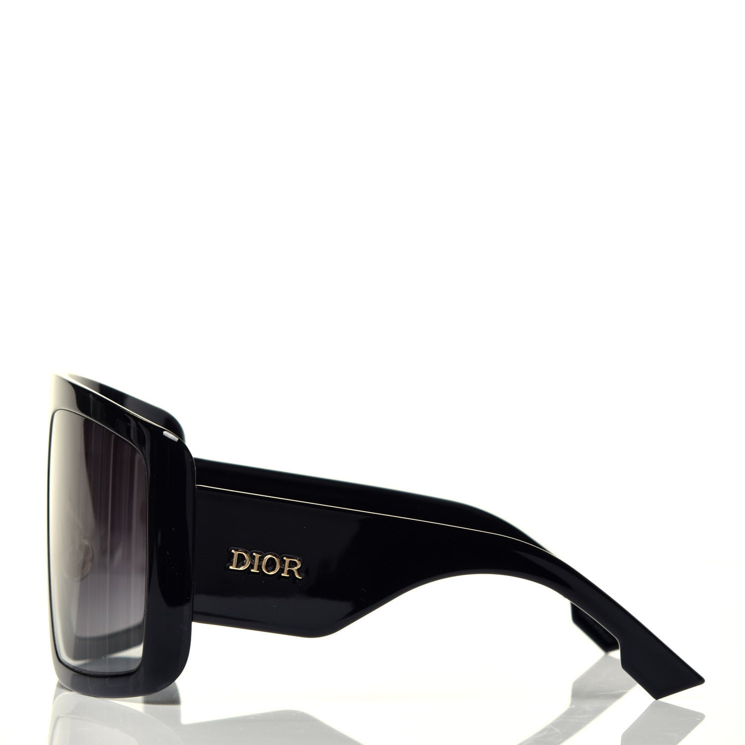Christian Dior Acetate DiorSo Light 1 Shield Sunglasses Black 3 of 7