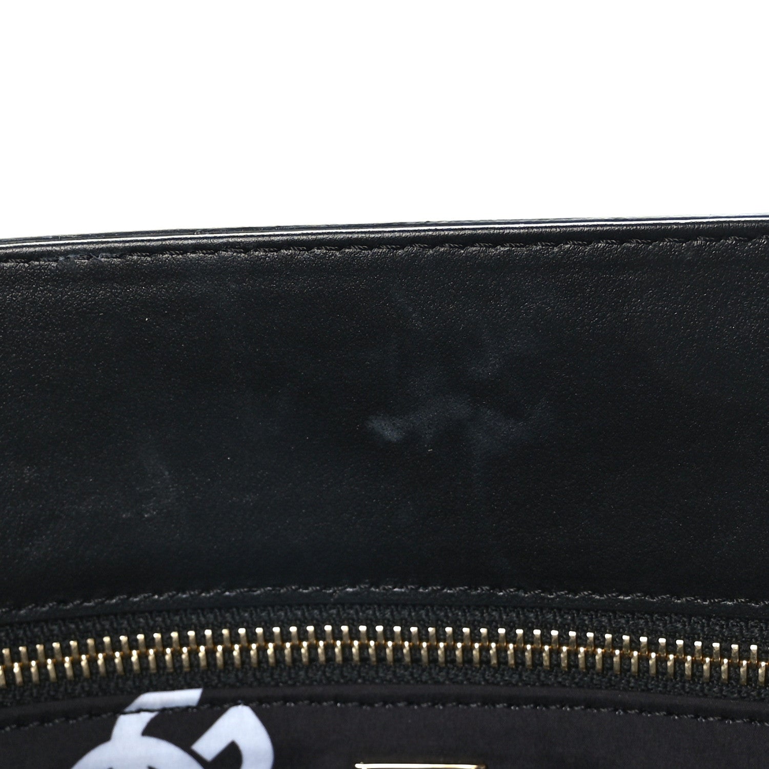 Dolce & Gabbana Calfskin DG Logo Shopper Tote Black 9 of 9