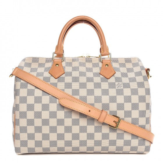Louis Vuitton Damier Azur Speedy Bandouliere 30 1 of 8