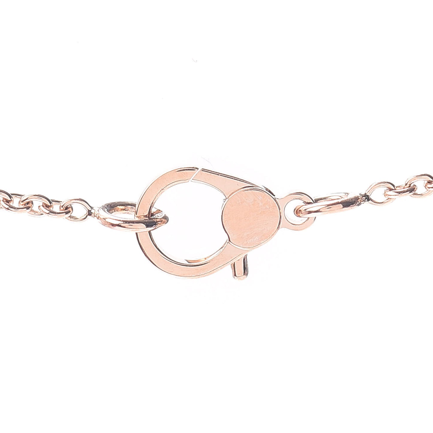 18K Rose Gold Diamond Finesse Pendant Necklace