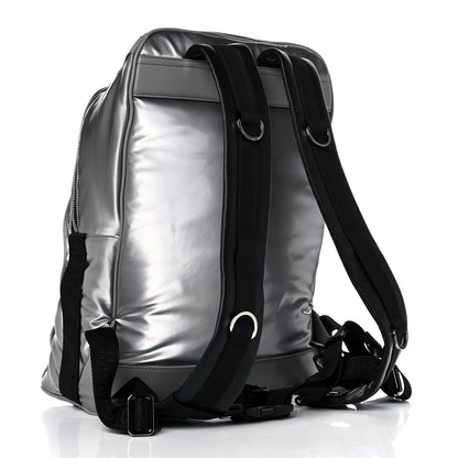 MCM Metallic Medium Jemison Backpack Silver 2 of 9
