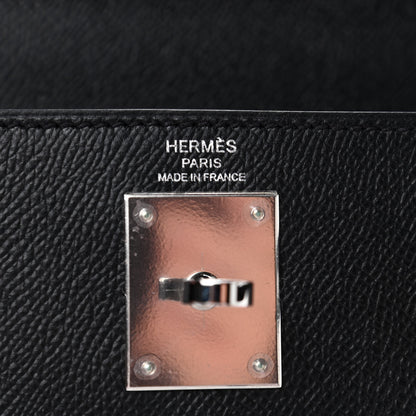 Hermes Epsom Kelly Sellier 28 Black 7 of 10