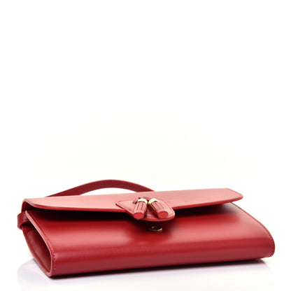 Celine Smooth Calfskin Tassels Wallet On Strap Red 4 of 9