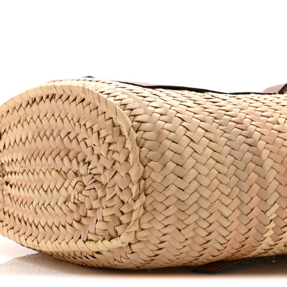 Loewe Raffia Medium Basket Tote Bag Natural Tan 10 of 10
