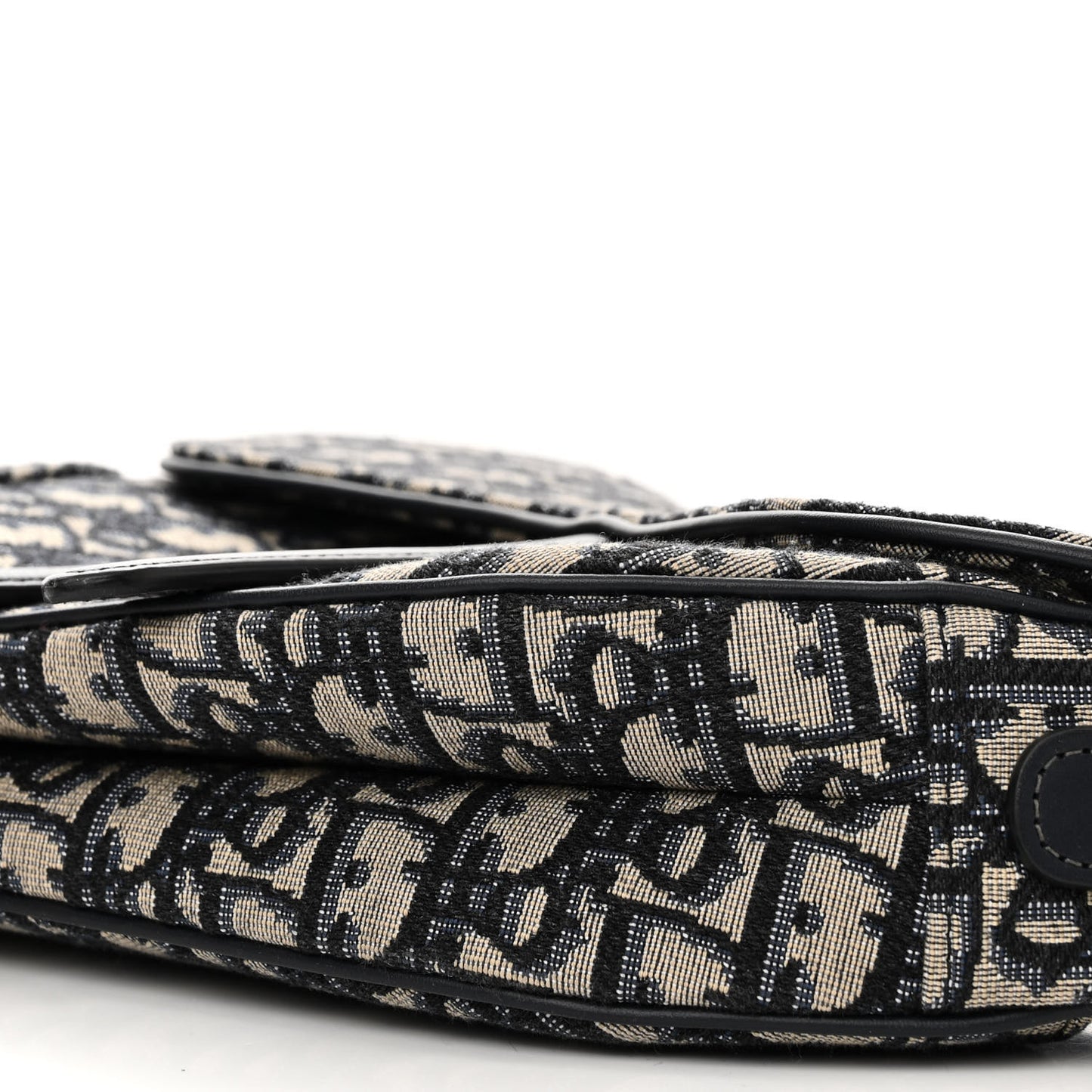 Oblique Saddle Bag Blue