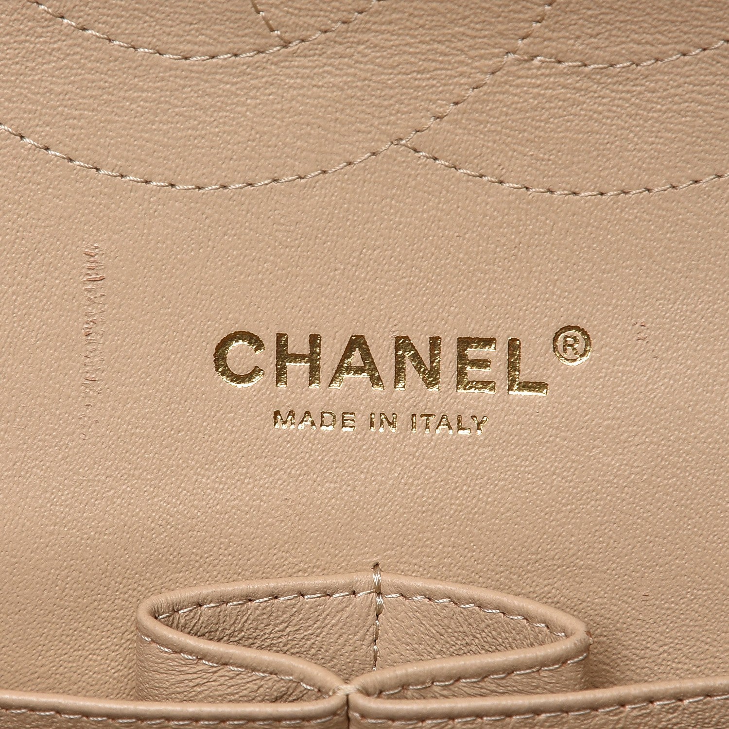 Chanel Caviar Quilted Jumbo Double Flap Beige Clair 7 of 10