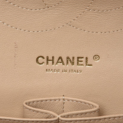 Chanel Caviar Quilted Jumbo Double Flap Beige Clair 7 of 10