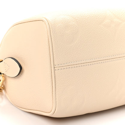 Louis Vuitton Empreinte Monogram Giant Speedy Bandouliere 20 Creme 8 of 10