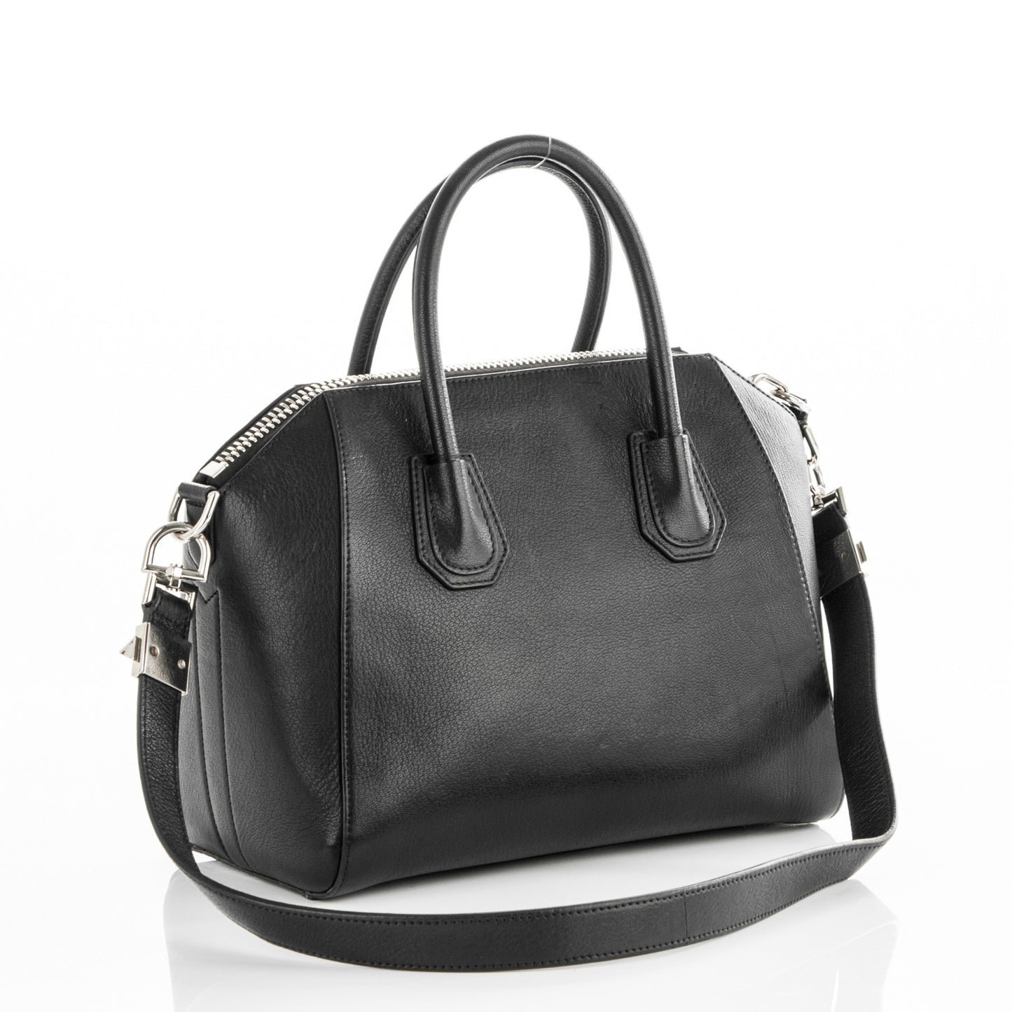 Sugar Goatskin Small Antigona Black