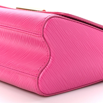 Louis Vuitton Epi Twist Braided Chain Shoulder Bag PM Rose Miami Pink 11 of 13