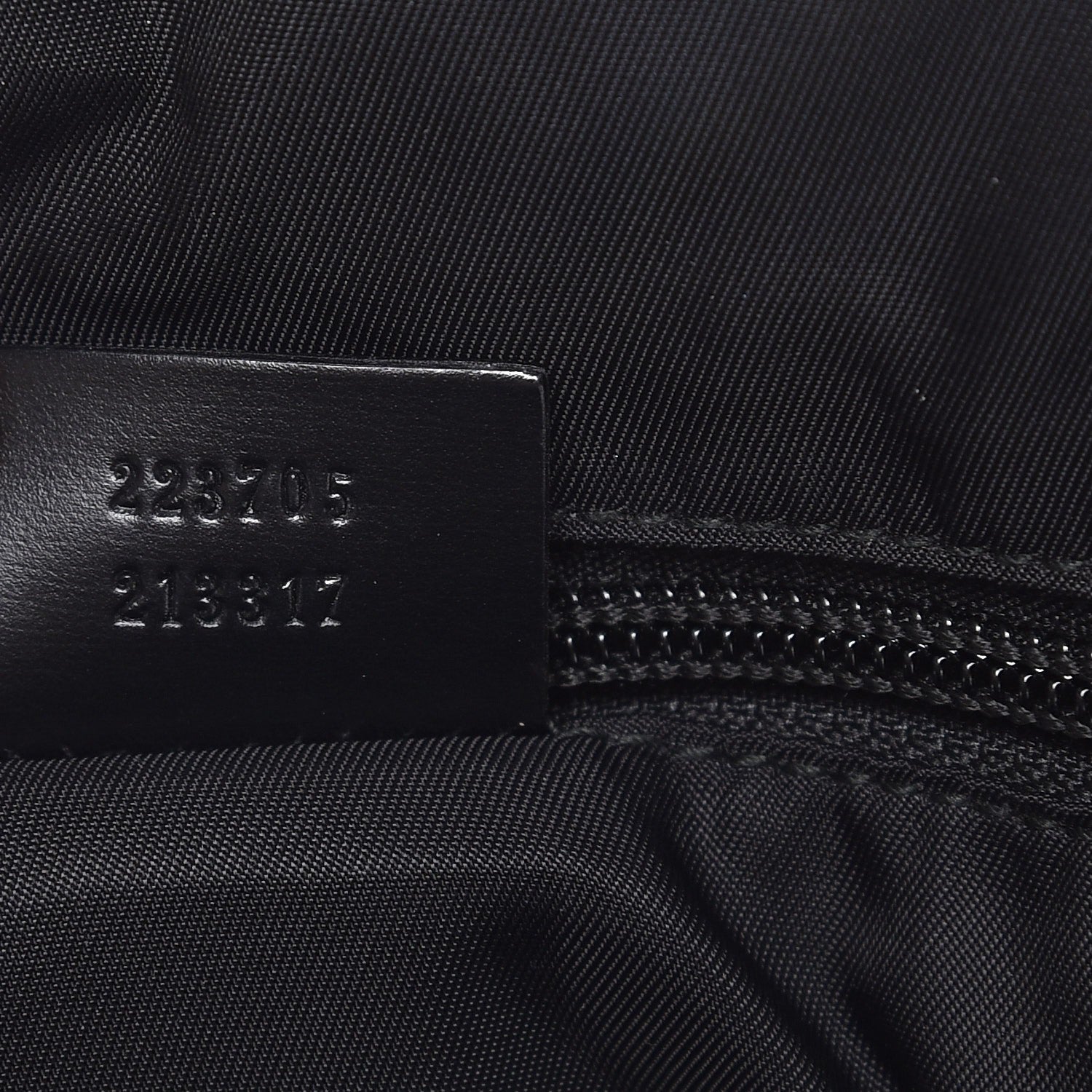 Gucci Coated Canvas Interlocking G Travel Backpack Black 6 of 10