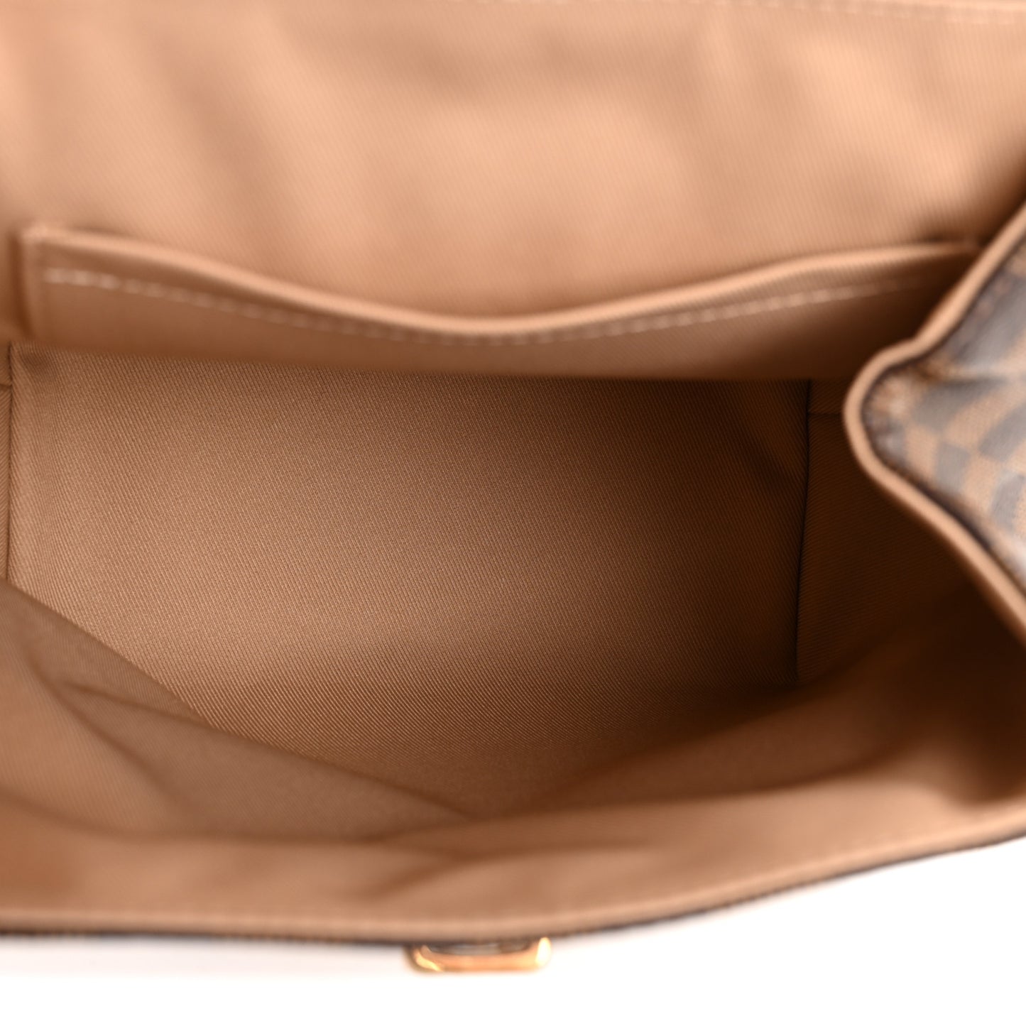 Damier Ebene Clapton Backpack Creme