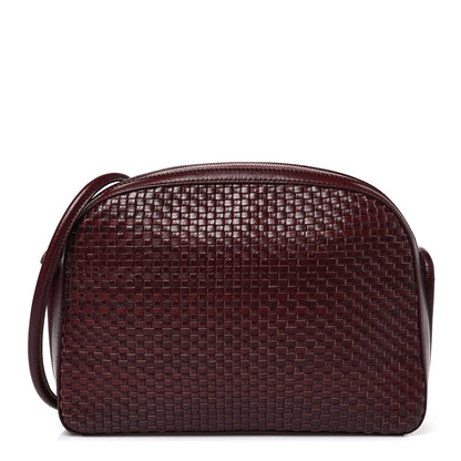 The Row Calfskin Woven Single Mignon Shoulder Bag Terracotta 1 of 9