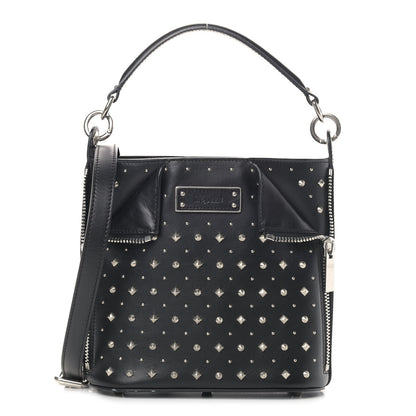 Alexander McQueen Calfskin Studded Crossbody Bag Black 1 of 10