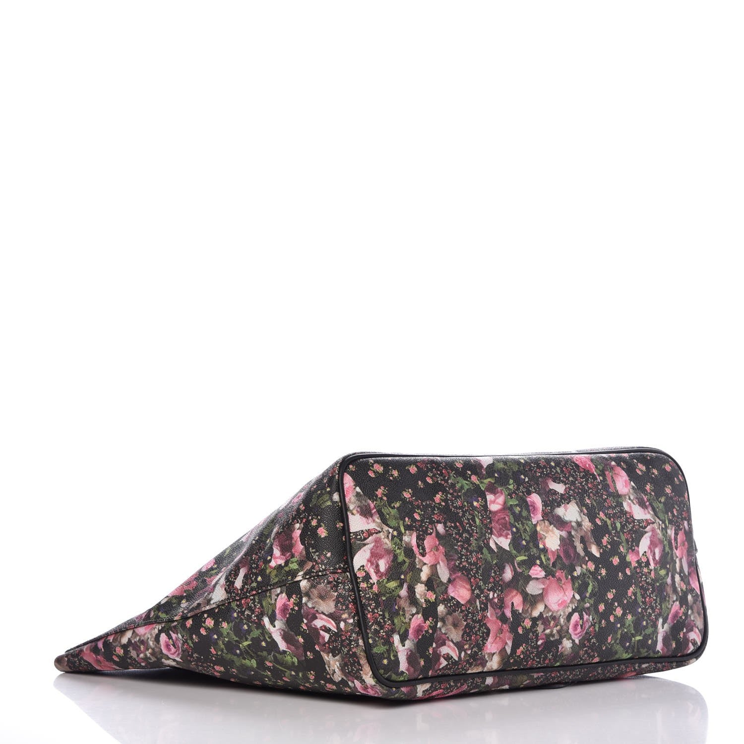 Givenchy Coated Canvas Roses Camouflage Print Large Antigona Tote Black 5 of 16