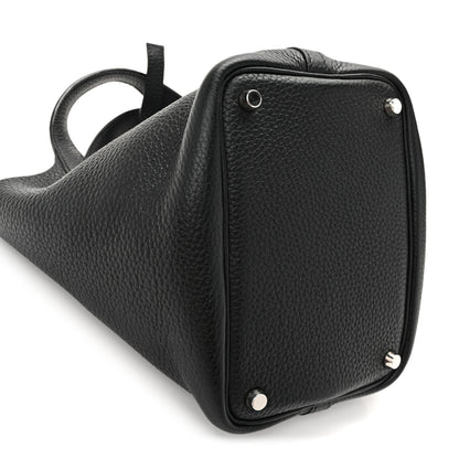Hermes Taurillon Clemence Picotin Lock 18 PM Black 8 of 10