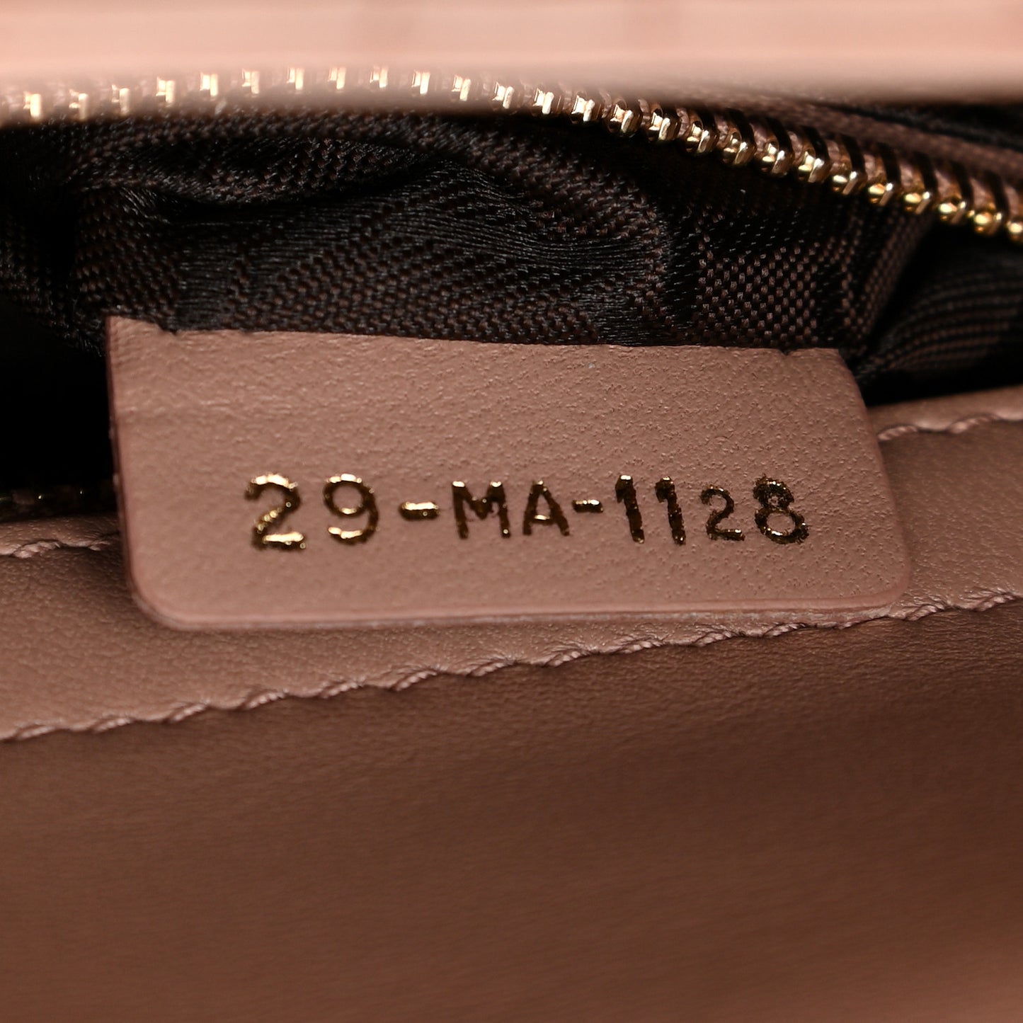 Lambskin Cannage Small Lady Dior Pink